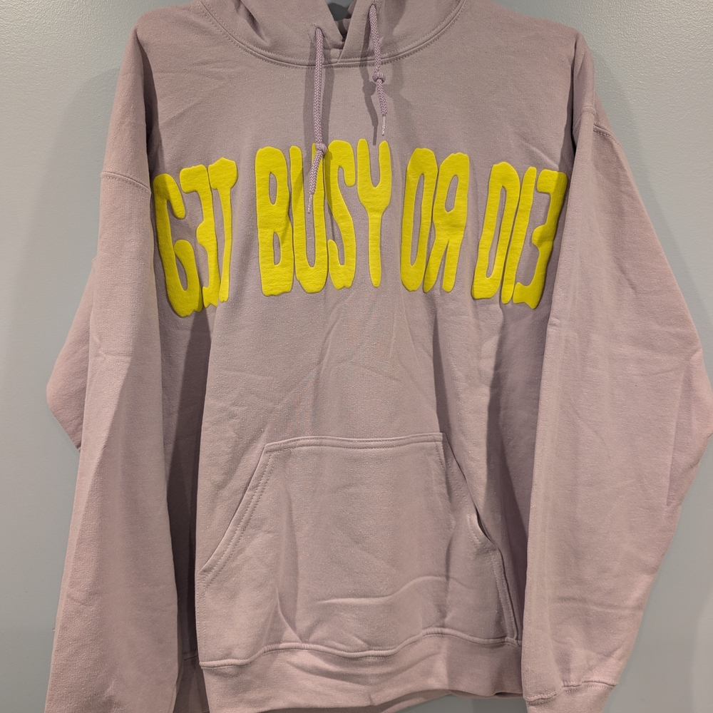 SNOT "Get Busy Or Die" Hoodie Size Large